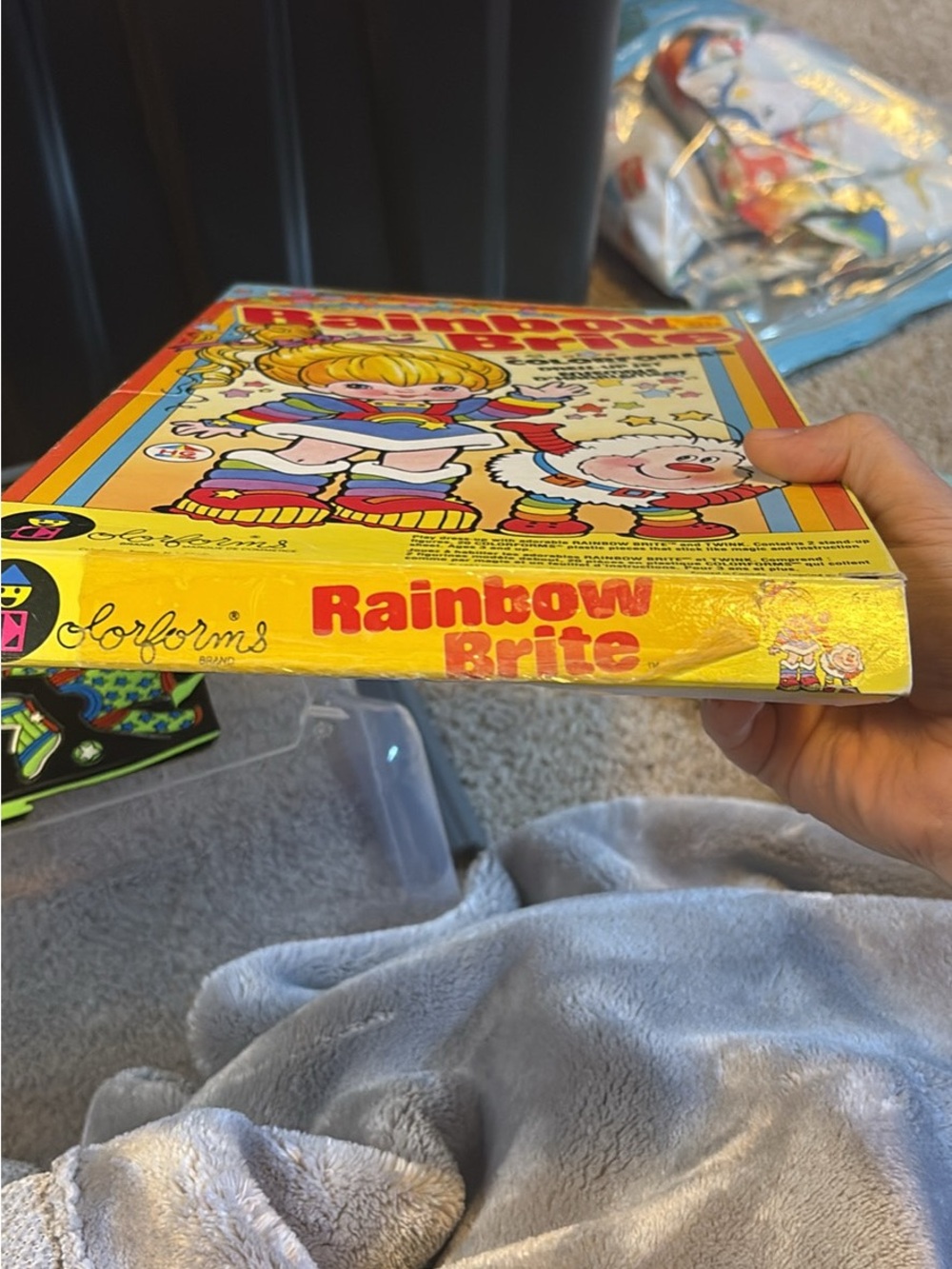 1983 Rainbow Brite Colorforms NIB - Picture 8 of 8